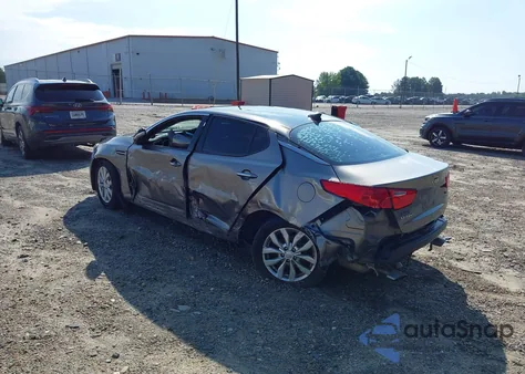 2015 Kia Optima Ex из США, поврежденный, VIN 5XXGN4A70FG367510